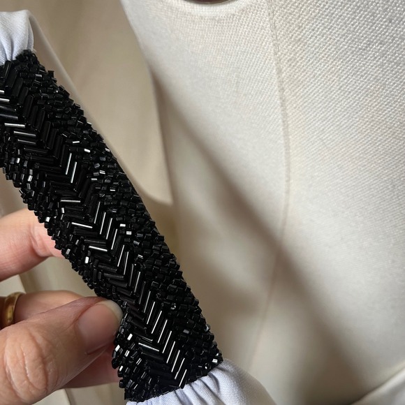 Lauren Ralph Lauren Beaded Colorblock Surplice Gown Dress Sz 14 NWT Formal Maxi - Picture 6 of 8